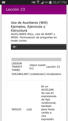 Curso de Inglés Gratis android App screenshot 1